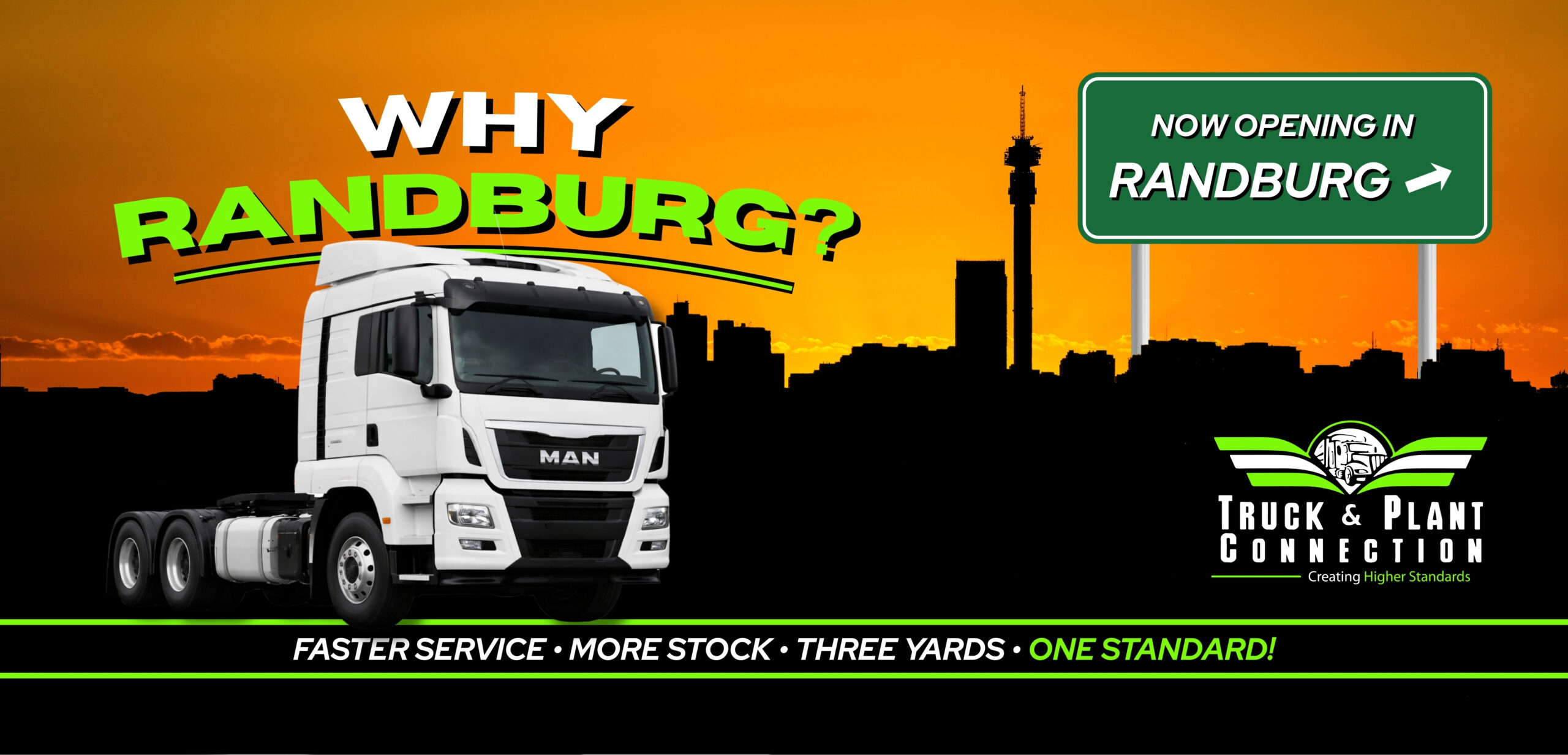 Why Randburg? Bringing Truck and Plant Connection Closer to You!